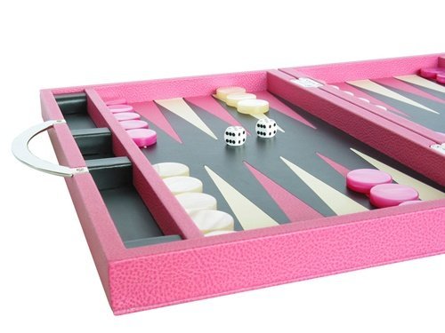 Amazon.com: Zaza & Sacci Leather Backgammon Set - Board Game (15